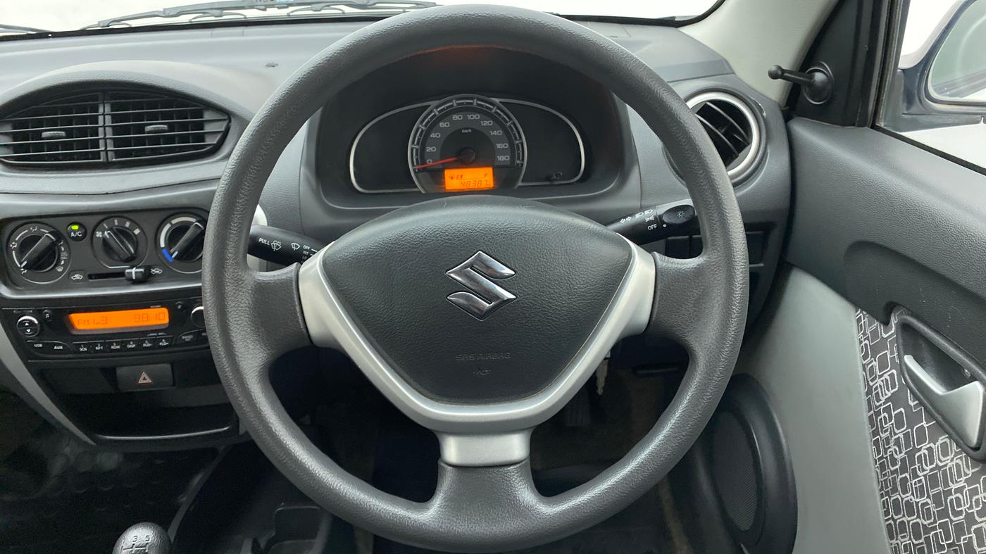 2018 Maruti Alto 800 VXI (O), Petrol, Manual, 48,419 km, Steering Wheel Close Up