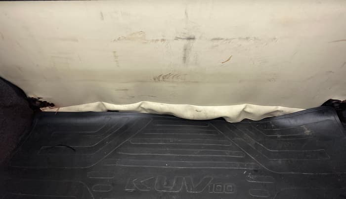 2016 Mahindra Kuv100 K4 5 STR, Petrol, Manual, 46,728 km, Boot Inside