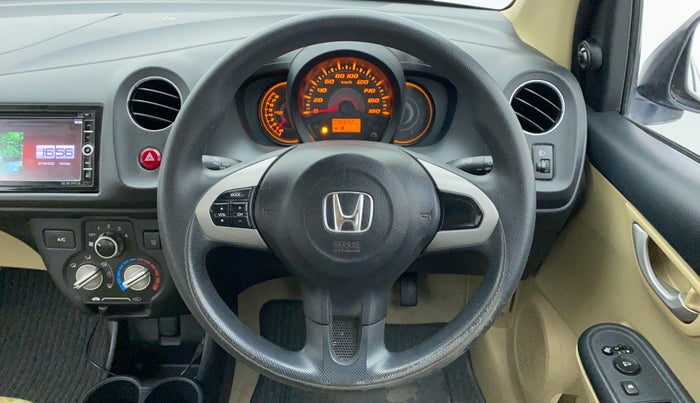2014 Honda Amaze 1.2 VXMT I VTEC, Petrol, Manual, 36,725 km, Steering Wheel Close Up