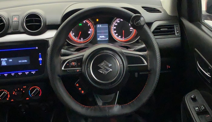 2021 Maruti Swift VXI, Petrol, Manual, 28,286 km, Steering Wheel Close Up