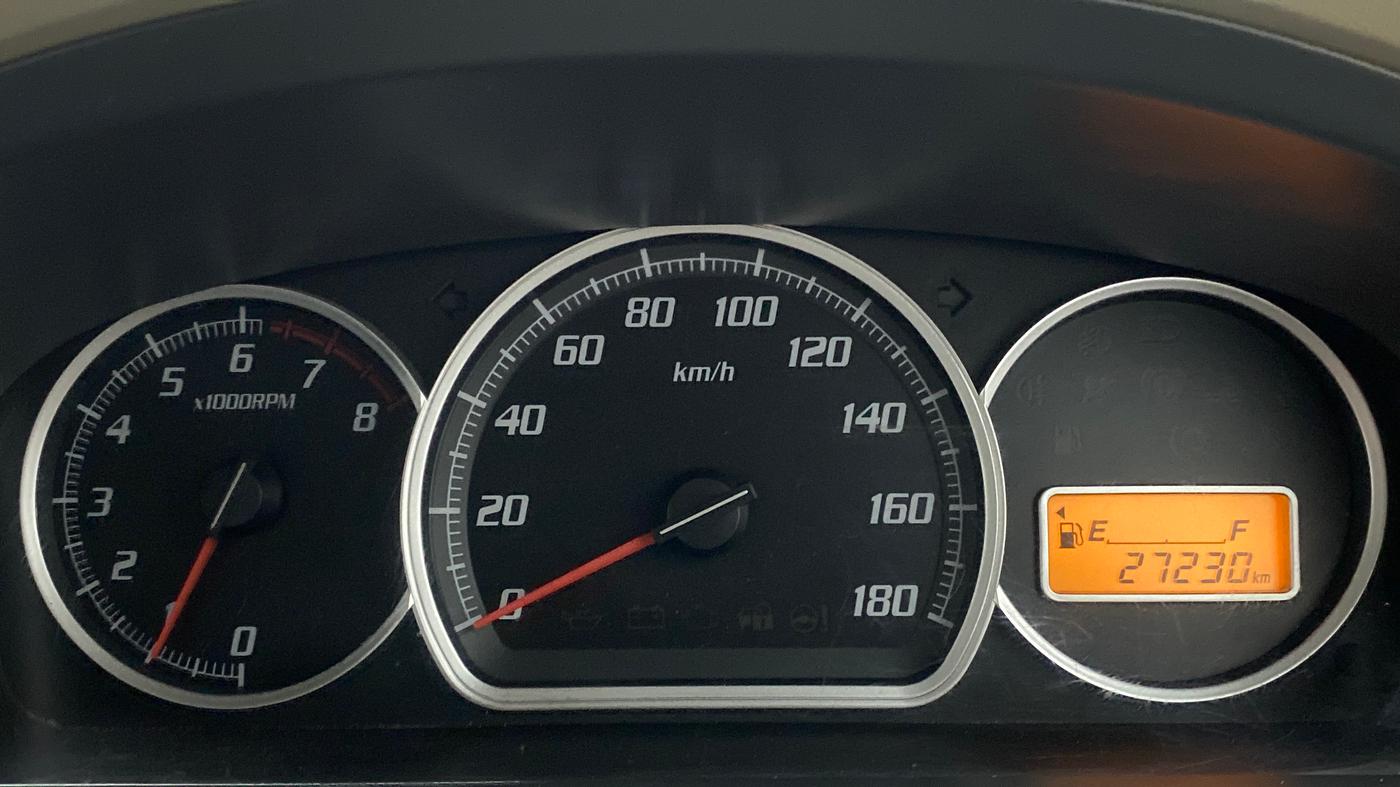 2010 Maruti Zen Estilo VXI, Petrol, Manual, 27,229 km, Odometer Image