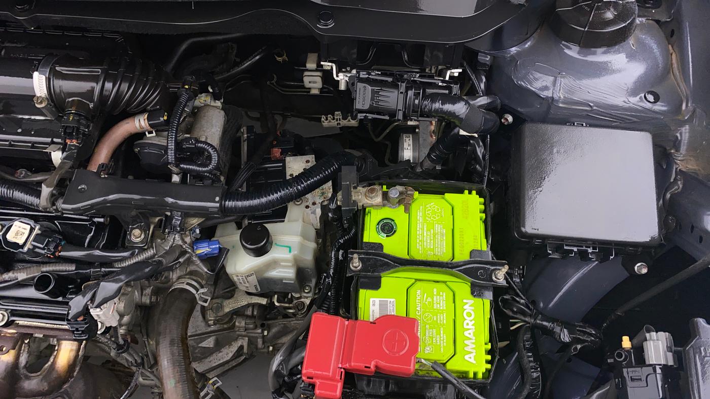 2018 Maruti Dzire VXI AMT, Petrol, Automatic, 52,638 km, Engine View - Left