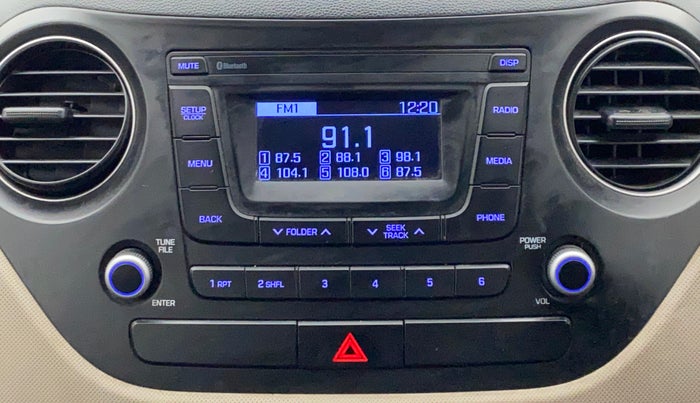 2018 Hyundai Grand i10 MAGNA 1.2 KAPPA VTVT, Petrol, Manual, 46,219 km, Infotainment System