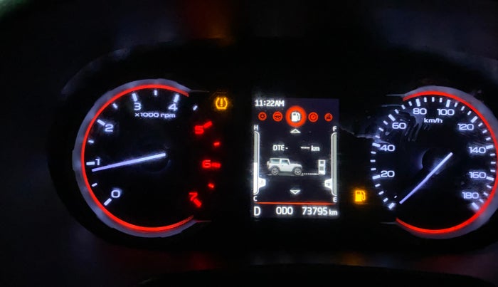 2022 Mahindra Thar LX D AT 4WD HT, Diesel, Automatic, 73,784 km, Odometer Image