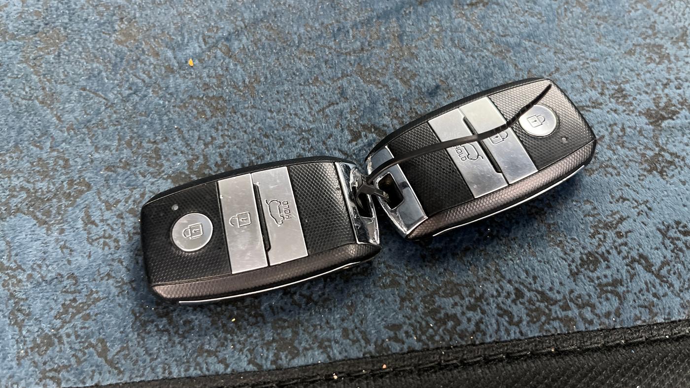 2019 KIA SELTOS HTK PLUS 1.5, Petrol, Manual, 48,264 km, Key Close Up