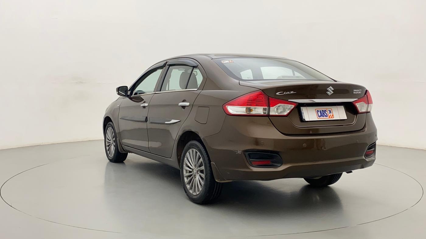 2016 Maruti Ciaz ZXI+, Petrol, Manual, 34,966 km, Left Back Diagonal