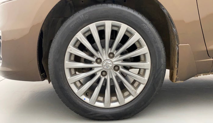 2016 Maruti Ciaz ZXI+, Petrol, Manual, 34,966 km, Left Front Wheel