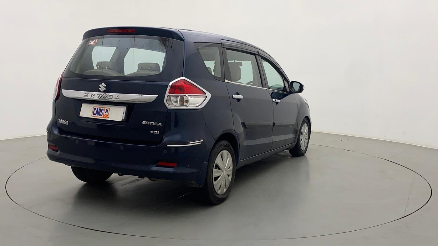 2016 Maruti Ertiga VDI SHVS, Diesel, Manual, 74,693 km, Right Back Diagonal