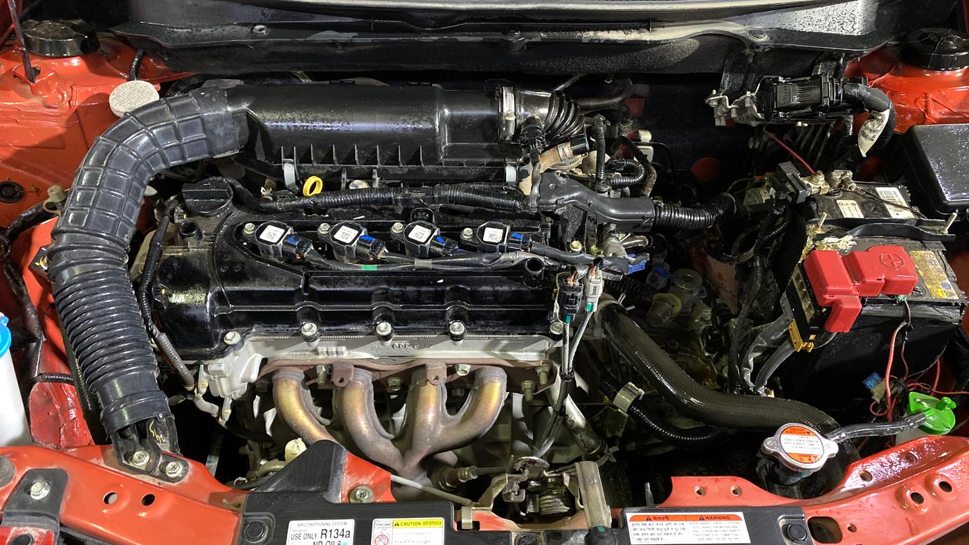 2020 Maruti Swift LXI, Petrol, Manual, 52,649 km, Engine View