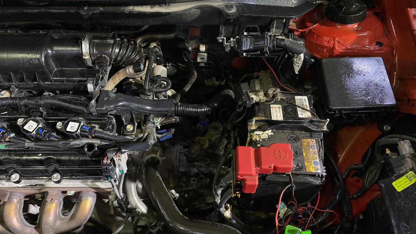 2020 Maruti Swift LXI, Petrol, Manual, 52,649 km, Engine View - Left