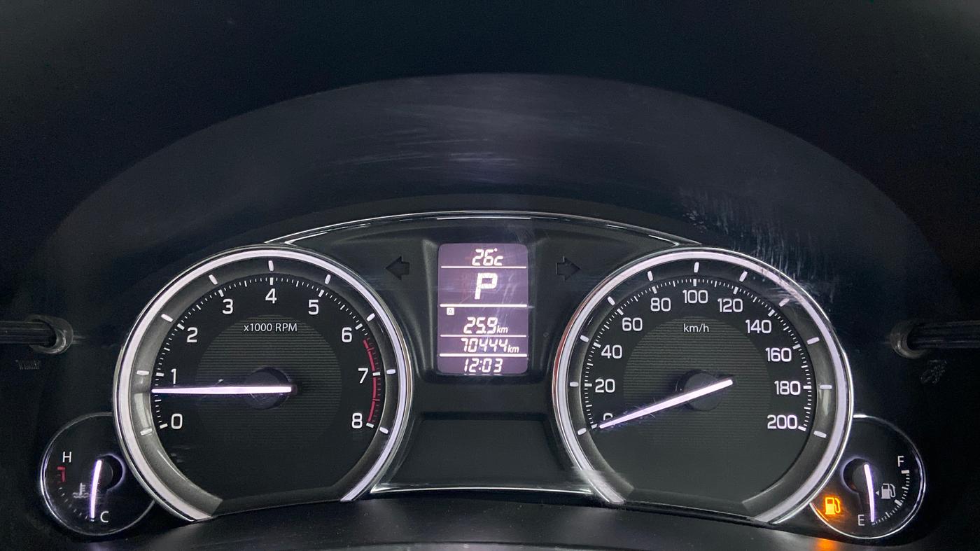 2017 Maruti Ciaz DELTA 1.4 AT PETROL, Petrol, Automatic, 70,698 km, Odometer Image