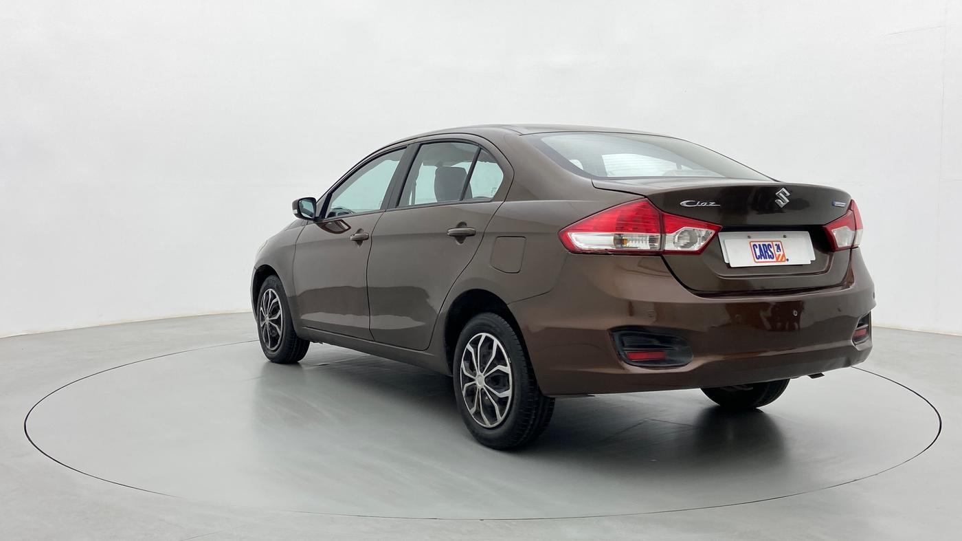 2017 Maruti Ciaz DELTA 1.4 AT PETROL, Petrol, Automatic, 70,698 km, Left Back Diagonal