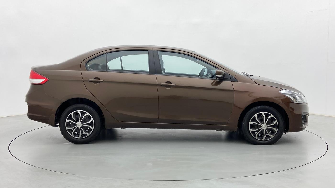 2017 Maruti Ciaz DELTA 1.4 AT PETROL, Petrol, Automatic, 70,698 km, Right Side View