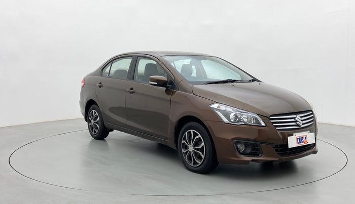2017 Maruti Ciaz DELTA 1.4 AT PETROL, Petrol, Automatic, 70,698 km, Right Front Diagonal