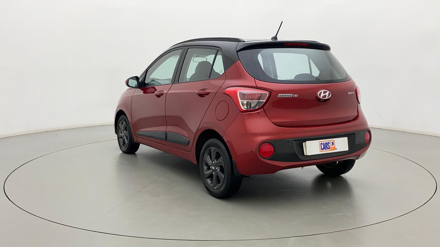 2018 Hyundai Grand i10 SPORTZ 1.2 KAPPA VTVT DUAL TONE, Petrol, Manual, 22,963 km, Left Back Diagonal