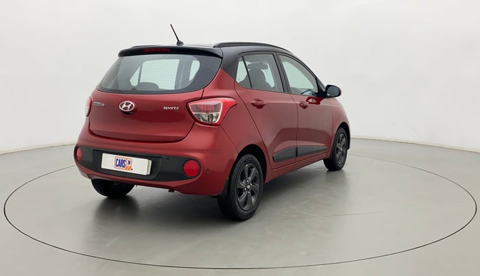 2018 Hyundai Grand i10 SPORTZ 1.2 KAPPA VTVT DUAL TONE, Petrol, Manual, 22,963 km, Right Back Diagonal