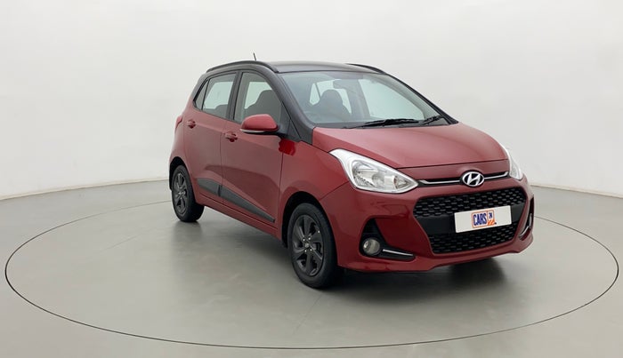 2018 Hyundai Grand i10 SPORTZ 1.2 KAPPA VTVT DUAL TONE, Petrol, Manual, 22,963 km, Right Front Diagonal