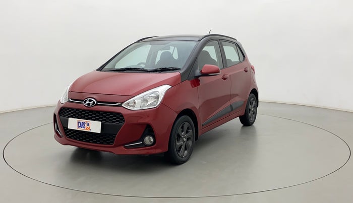 2018 Hyundai Grand i10 SPORTZ 1.2 KAPPA VTVT DUAL TONE, Petrol, Manual, 22,963 km, Left Front Diagonal