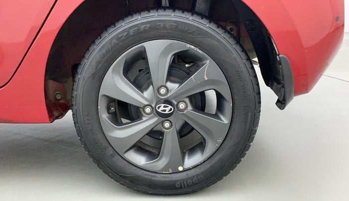 2018 Hyundai Grand i10 SPORTZ 1.2 KAPPA VTVT DUAL TONE, Petrol, Manual, 22,963 km, Left Rear Wheel