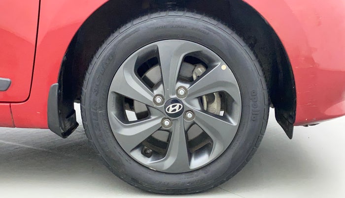 2018 Hyundai Grand i10 SPORTZ 1.2 KAPPA VTVT DUAL TONE, Petrol, Manual, 22,963 km, Right Front Wheel
