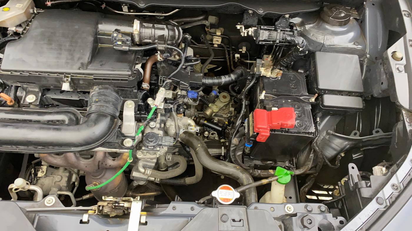 2023 Maruti FRONX DELTA PLUS 1.2MT, Petrol, Manual, 27,400 km, Engine View - Left