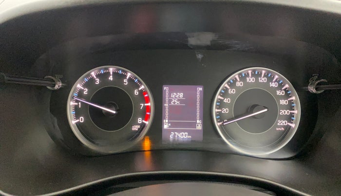 2023 Maruti FRONX DELTA PLUS 1.2MT, Petrol, Manual, 27,400 km, Odometer Image