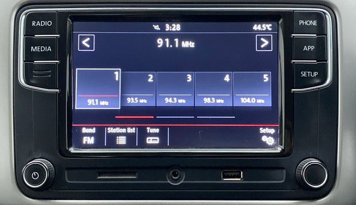 2018 Volkswagen Ameo HIGHLINE PLUS 1.5L AT 16 ALLOY, Diesel, Automatic, 85,692 km, Infotainment System