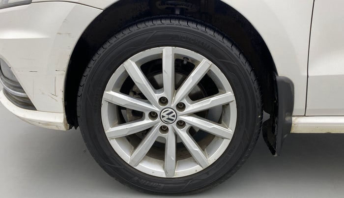 2018 Volkswagen Ameo HIGHLINE PLUS 1.5L AT 16 ALLOY, Diesel, Automatic, 85,692 km, Left Front Wheel