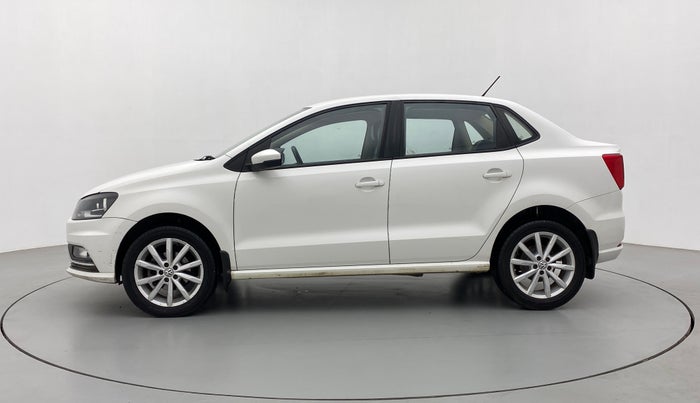 2018 Volkswagen Ameo HIGHLINE PLUS 1.5L AT 16 ALLOY, Diesel, Automatic, 85,692 km, Left Side