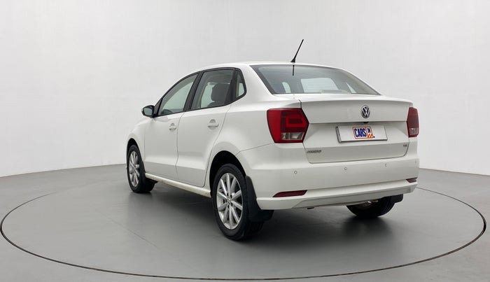 2018 Volkswagen Ameo HIGHLINE PLUS 1.5L AT 16 ALLOY, Diesel, Automatic, 85,692 km, Left Back Diagonal