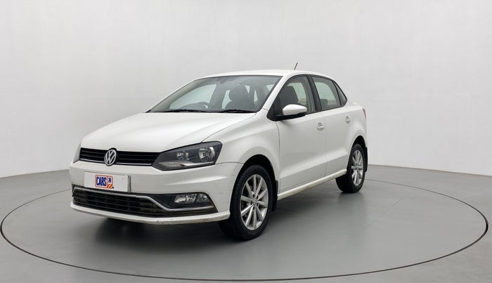 2018 Volkswagen Ameo HIGHLINE PLUS 1.5L AT 16 ALLOY, Diesel, Automatic, 85,692 km, Left Front Diagonal