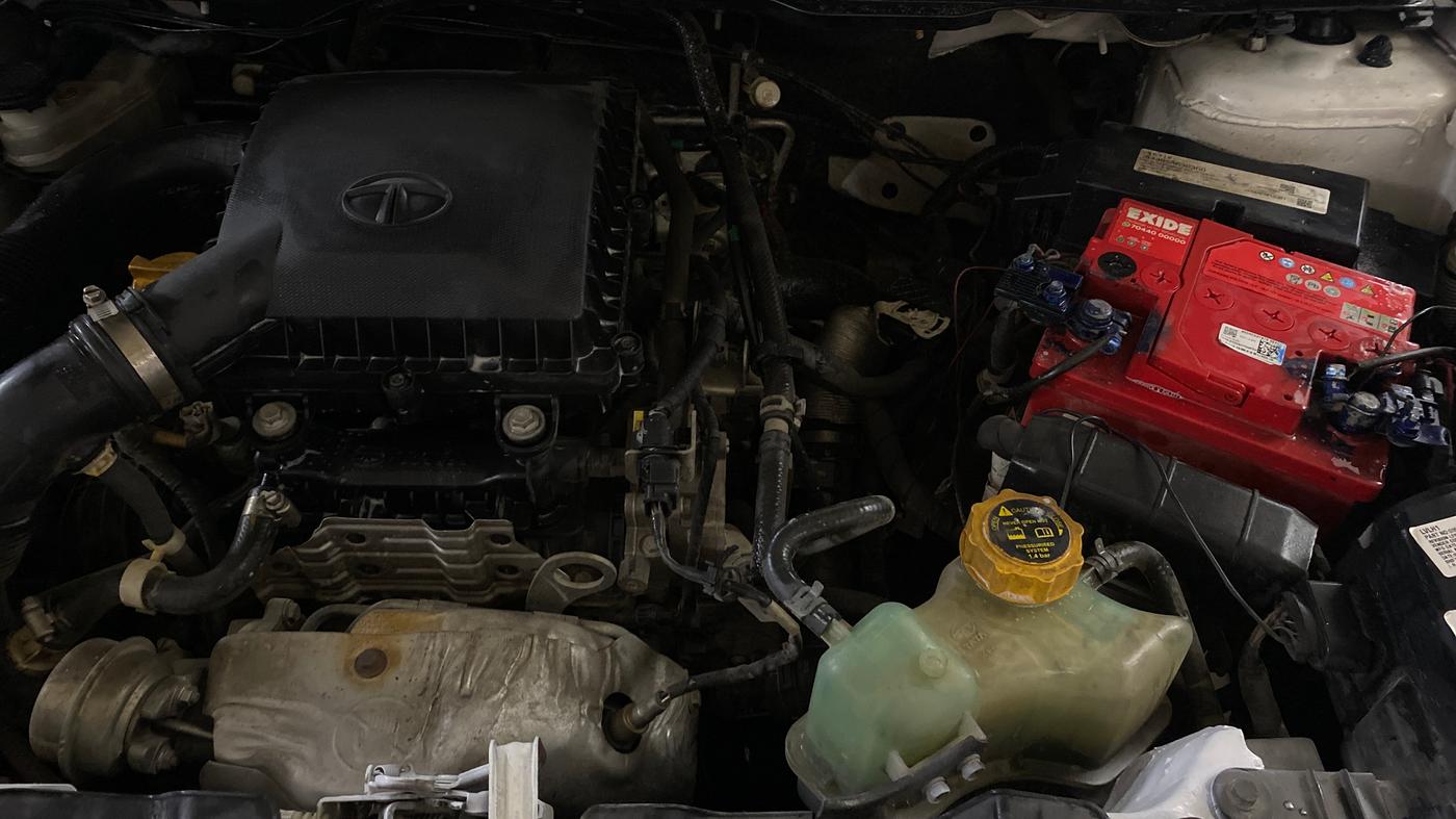 2022 Tata NEXON XE PETROL, Petrol, Manual, 44,218 km, Engine View - Left