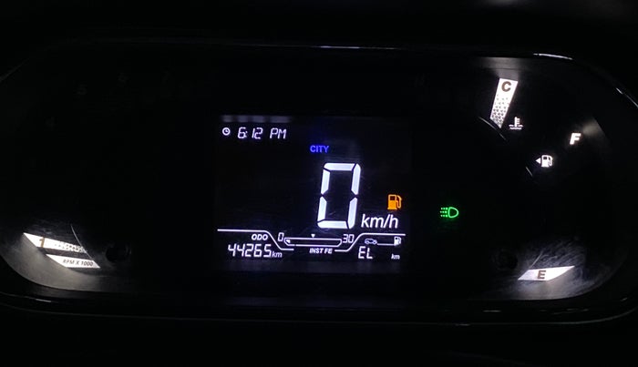 2022 Tata NEXON XE PETROL, Petrol, Manual, 44,218 km, Odometer Image