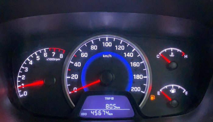 2017 Hyundai Grand i10 MAGNA 1.2 KAPPA VTVT, Petrol, Manual, 45,843 km, Odometer Image