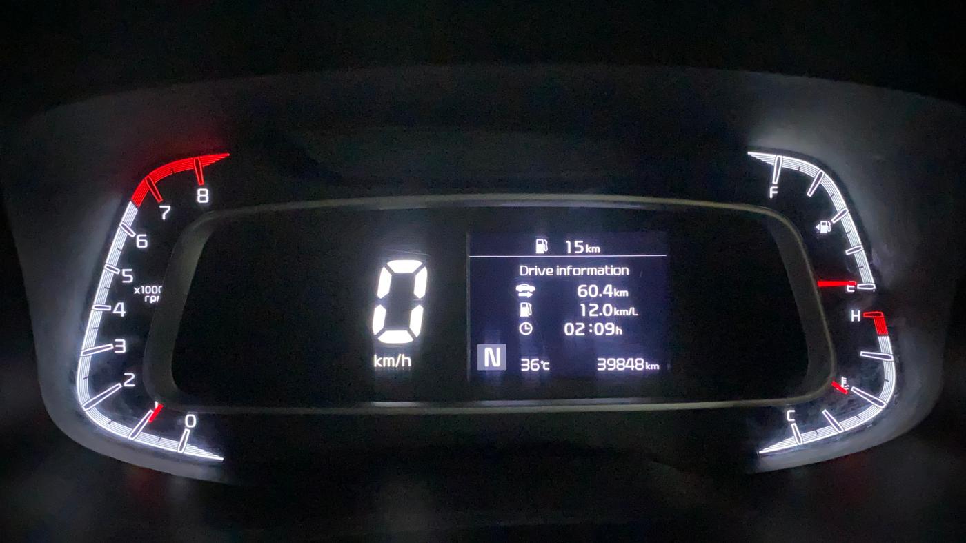 2021 KIA SONET HTX 1.0 IMT, Petrol, Manual, 39,788 km, Odometer Image