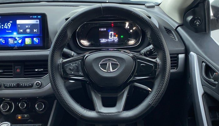 2021 Tata NEXON XM SUNROOF 1.5 RTQ, Diesel, Manual, 20,851 km, Steering Wheel Close Up
