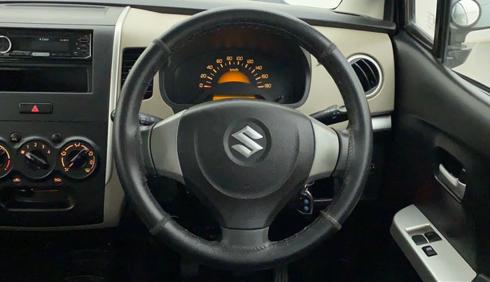 2015 Maruti Wagon R 1.0 LXI CNG, CNG, Manual, 37,064 km, Steering Wheel Close Up