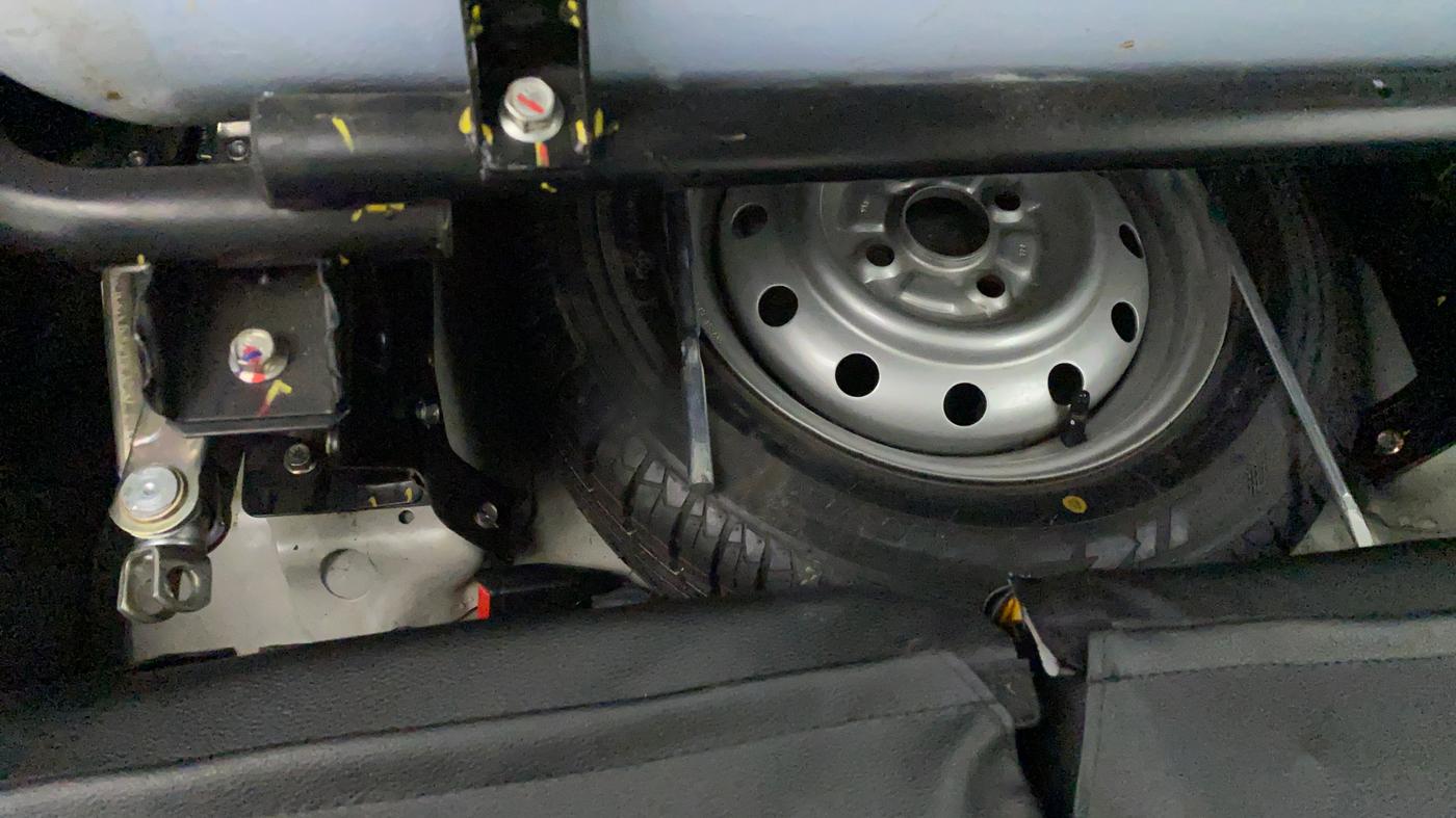 2015 Maruti Wagon R 1.0 LXI CNG, CNG, Manual, 37,064 km, Spare Tyre
