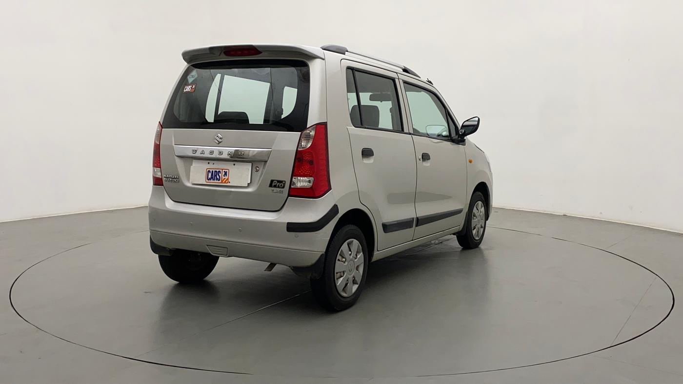 2015 Maruti Wagon R 1.0 LXI CNG, CNG, Manual, 37,064 km, Right Back Diagonal