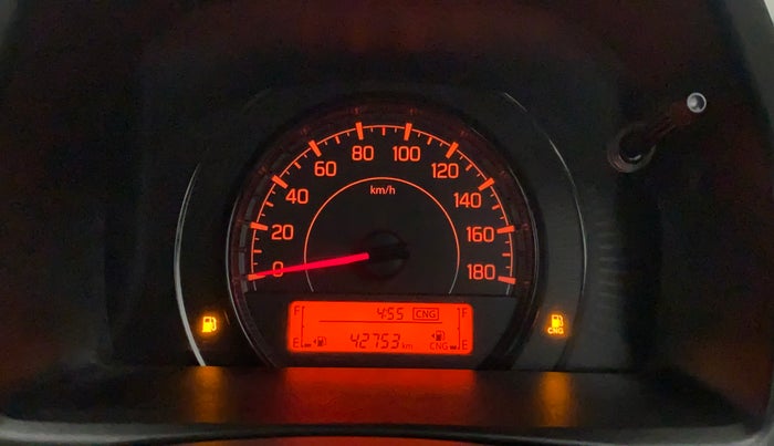2021 Maruti New Wagon-R LXI CNG (O) 1.0, CNG, Manual, 42,753 km, Odometer Image