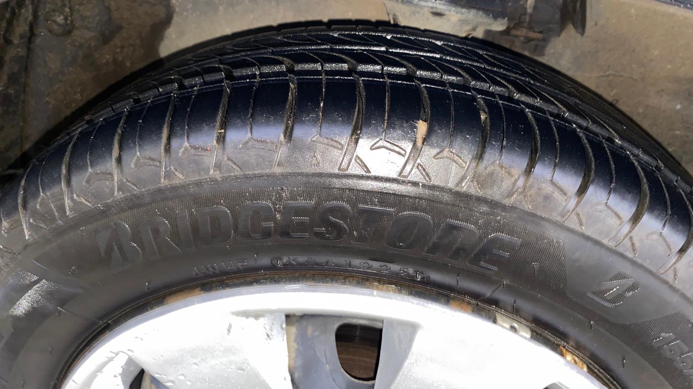 2018 Maruti Alto K10 VXI (O), Petrol, Manual, 45,190 km, Left Front Tyre Tread