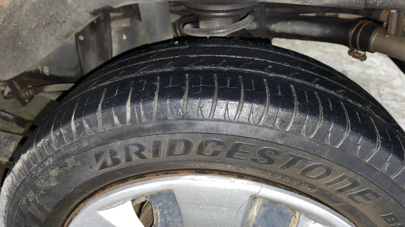 2018 Maruti Alto K10 VXI (O), Petrol, Manual, 45,190 km, Left Rear Tyre Tread
