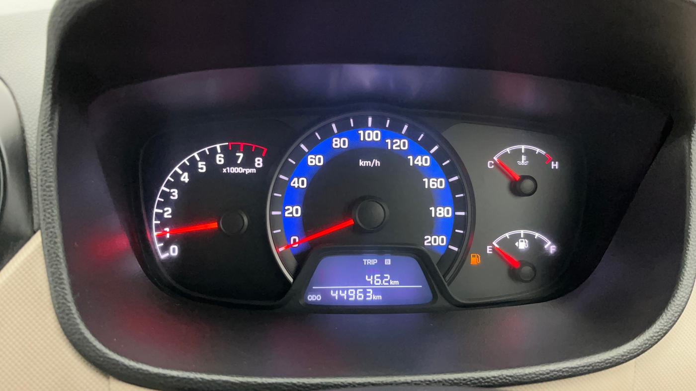 2015 Hyundai Xcent S 1.2, Petrol, Manual, 44,964 km, Odometer Image