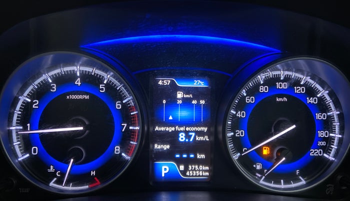 2021 Maruti Baleno ZETA CVT PETROL 1.2, Petrol, Automatic, 45,356 km, Odometer Image
