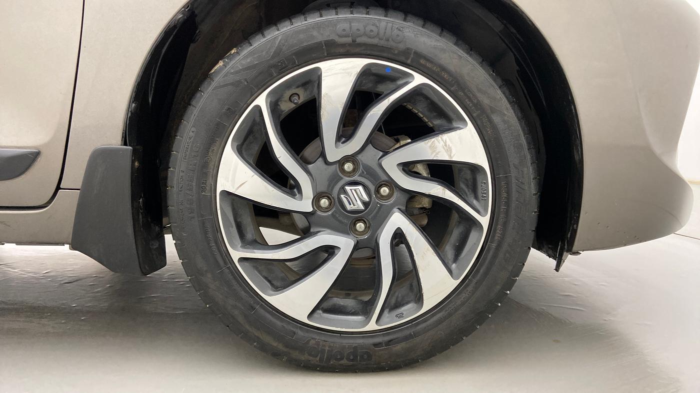 2021 Maruti Baleno ZETA CVT PETROL 1.2, Petrol, Automatic, 45,356 km, Right Front Wheel