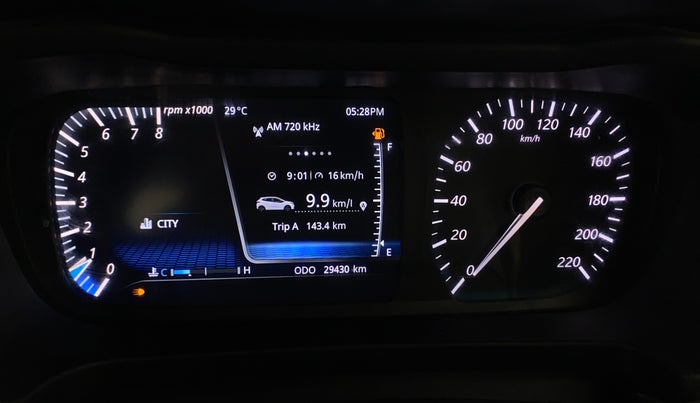2021 Tata ALTROZ XZ PETROL, Petrol, Manual, 29,427 km, Odometer Image