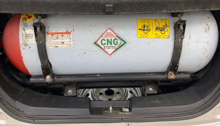 2015 Maruti Wagon R 1.0 LXI CNG, CNG, Manual, 83,213 km, Boot Inside