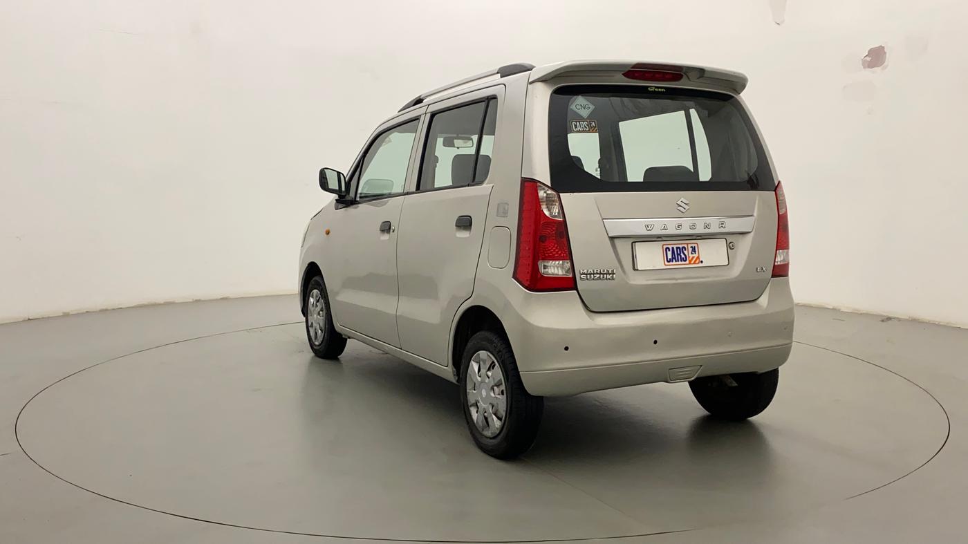 2015 Maruti Wagon R 1.0 LXI CNG, CNG, Manual, 83,213 km, Left Back Diagonal