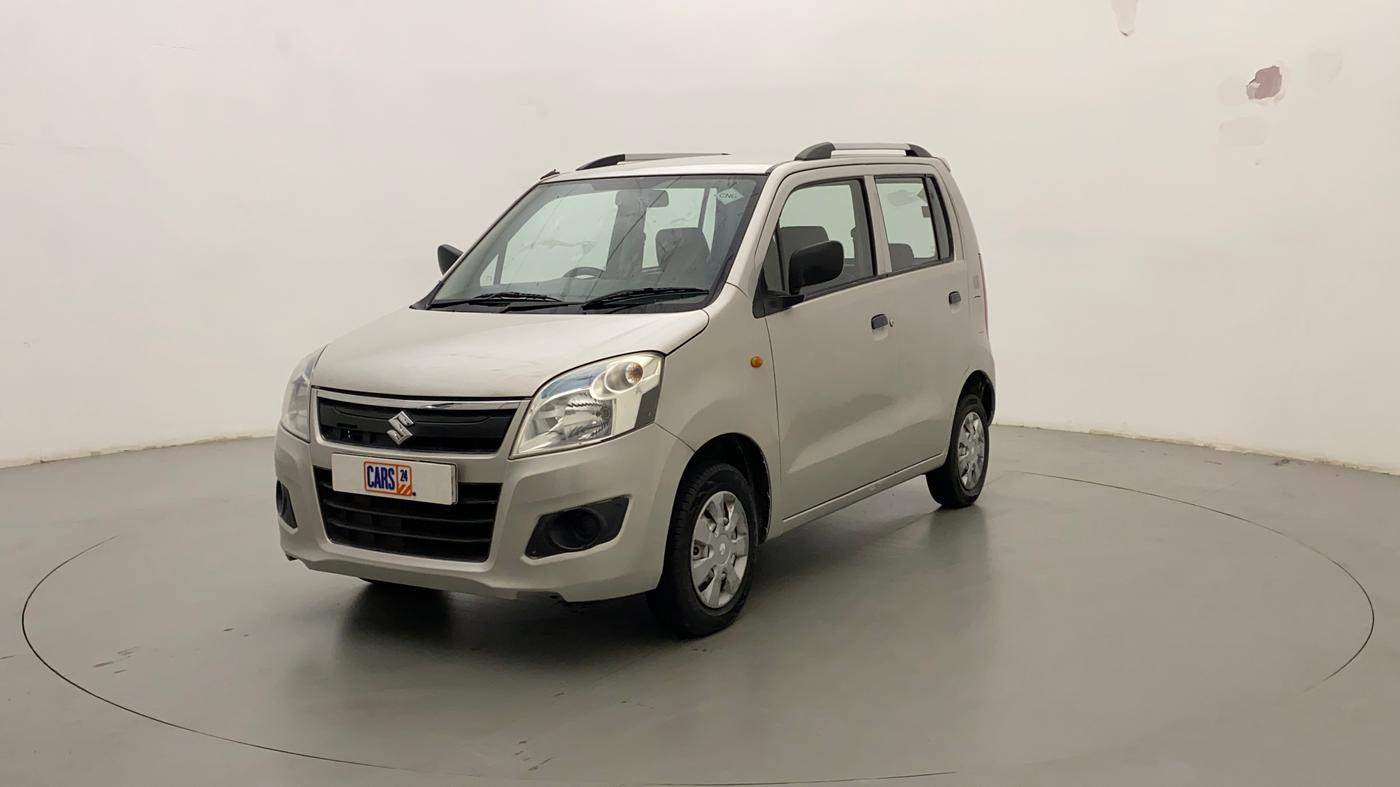 2015 Maruti Wagon R 1.0 LXI CNG, CNG, Manual, 83,213 km, Left Front Diagonal