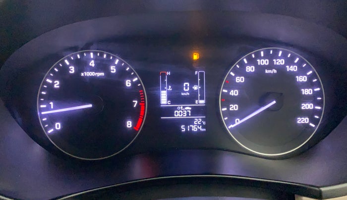 2016 Hyundai Elite i20 MAGNA 1.2, Petrol, Manual, 51,727 km, Odometer Image